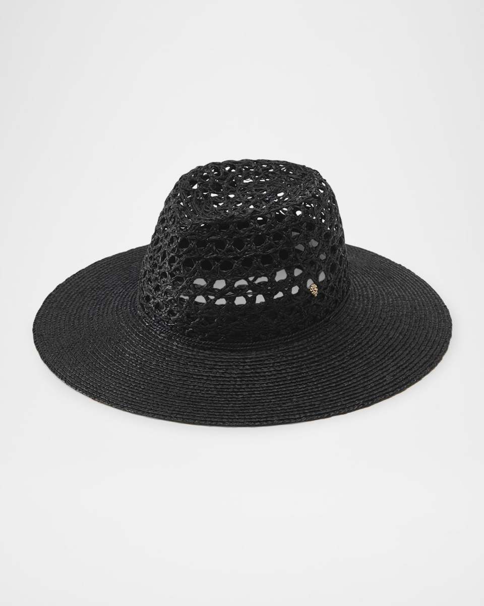 Kendra Raffia Lace Fedora